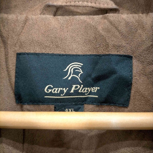 フルギ GARY PLAYER フェイクスエード ジップアップブルゾン メンズ 4XL
