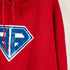 バジャー BADGER シルクスクリーンロゴ オーバーサイズ プルオーバーパーカー メンズ 3XL