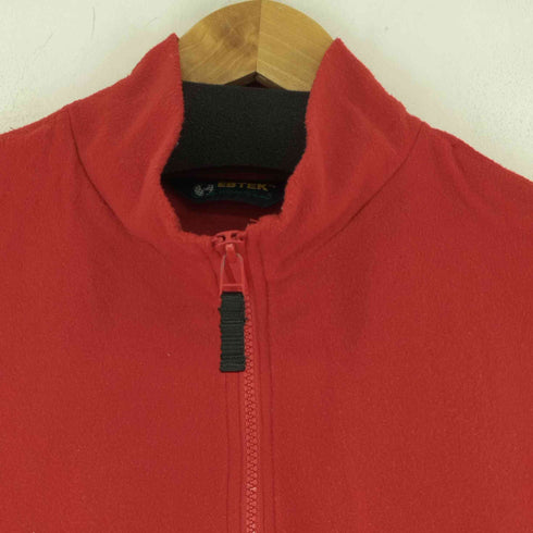 エディーバウアー Eddie Bauer 90s EBTEK 裾ドローコード ハーフジップフリースプルオーバー PORLARTEC メンズ import:L