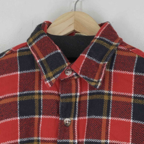 セントジョンズベイ ST JOHNS BAY 80-90s MADE IN USA チェックネルシャツ BIGMAC FLANNEL メンズ import:M