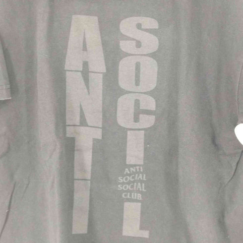 アンチソーシャルソーシャルクラブ ANTI SOCIAL SOCIAL CLUB 両面ロゴTシャツ メンズ JPN:XL