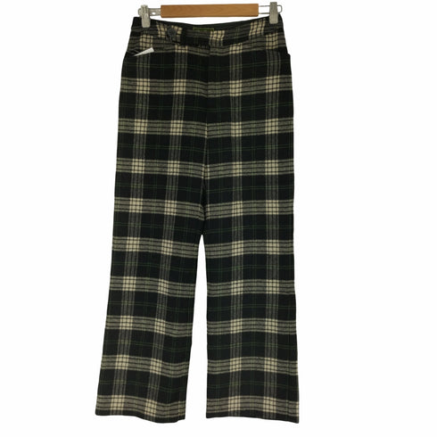 エディーバウアー Eddie Bauer ウールカシミア チェックスラックス レディース JPN:2