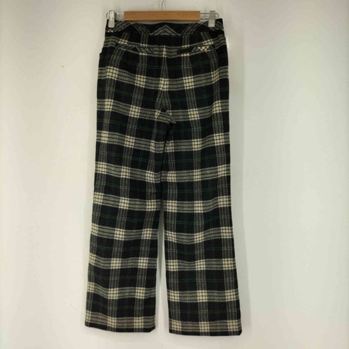 エディーバウアー Eddie Bauer ウールカシミア チェックスラックス レディース JPN:2