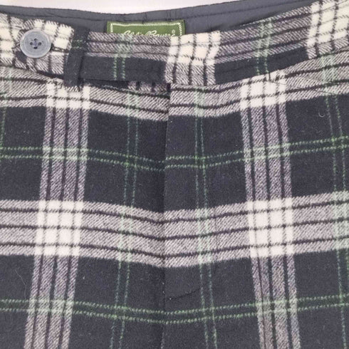エディーバウアー Eddie Bauer ウールカシミア チェックスラックス レディース JPN:2