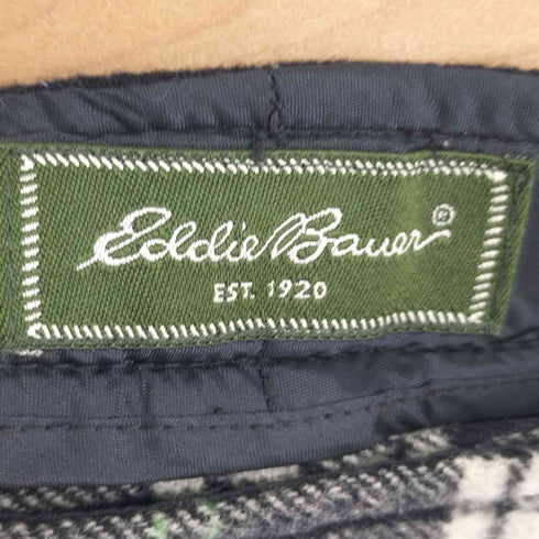 エディーバウアー Eddie Bauer ウールカシミア チェックスラックス レディース JPN:2