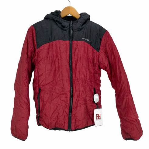 エディーバウアー Eddie Bauer 00S 裏ボア リバーシブルフーディージャケット メンズ
