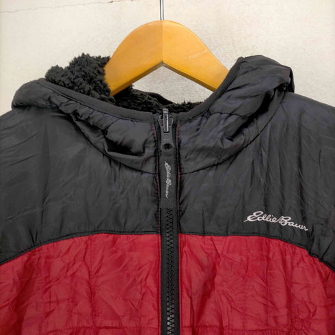 エディーバウアー Eddie Bauer 00S 裏ボア リバーシブルフーディージャケット メンズ