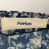 パークス PARKES 花柄 ノーカラーブラウス レディース JPN:M