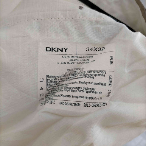 ダナキャランニューヨーク DKNY メキシコ製 1タックスラックス メンズ 34 32
