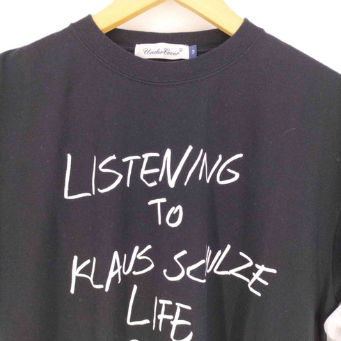 アンダーカバー UNDERCOVER LISTEN TO KLAUS SCHULZE TEE メンズ JPN:3