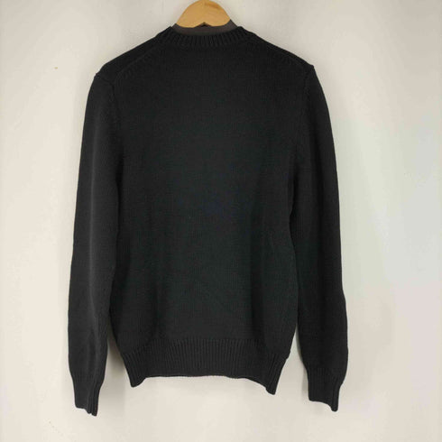 ラコステ LACOSTE 23AW CLASSIC FIT テニス ニットセーター ブラック - KBR メンズ JPN:S