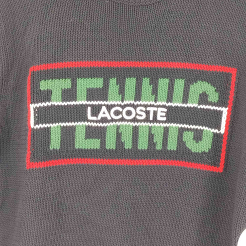 ラコステ LACOSTE 23AW CLASSIC FIT テニス ニットセーター ブラック - KBR メンズ JPN:S