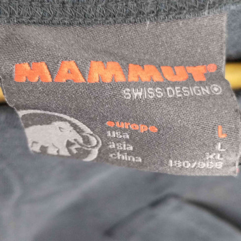 マムート MAMMUT ロゴ刺繍 クルーネックS/Sカットソー メンズ JPN:XL