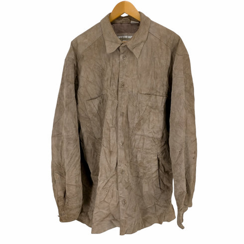 ペリーエリス PERRY ELLIS オーバーサイズ スエードシャツ メンズ import:XL