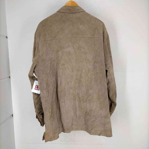 ペリーエリス PERRY ELLIS オーバーサイズ スエードシャツ メンズ import:XL