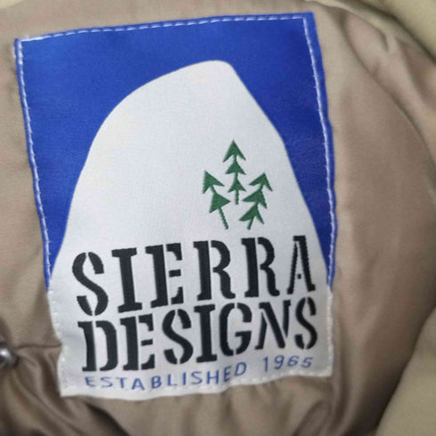 シェラデザイン SIERRA DESIGNS RENU マウンテンフード 中綿ジャケット BEIGE(02) メンズ JPN:M