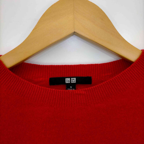 ユニクロ UNIQLO 3Dカシミヤクルーネックセーター レディース JPN:S