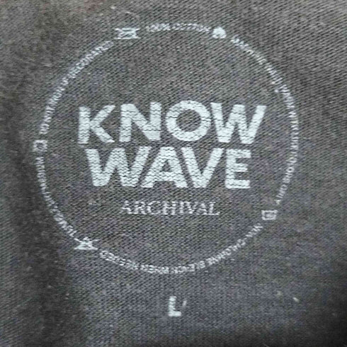 ノーウェーブ KNOW WAVE Up By Three Embroidered TEE クルーネックTシャツ メンズ import:L