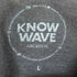 ノーウェーブ KNOW WAVE Up By Three Embroidered TEE クルーネックTシャツ メンズ import:L