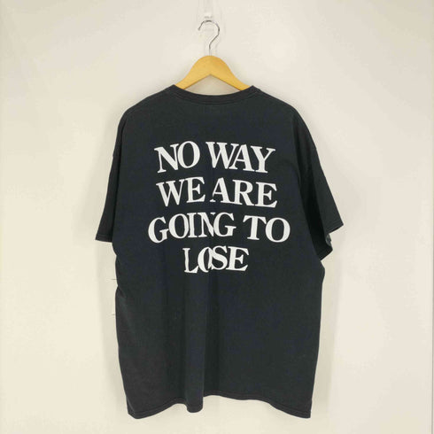 フォーティーパーセントアゲインストライツ FPAR FORTY PERCENT AGAINST RIGHTS 両面プリント クルーネックTシャツ メンズ JPN:XL