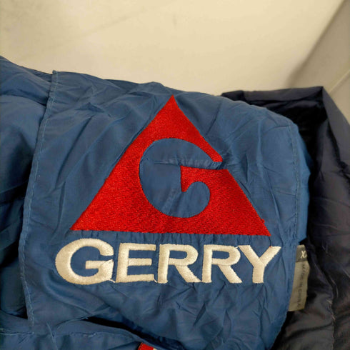 ジェリー GERRY ロゴ刺繍2トーンダウンジャケット メンズ JPN:XXL