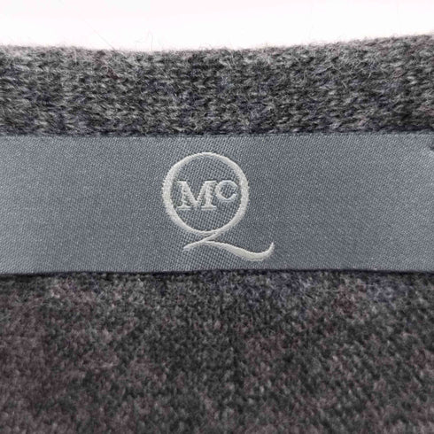アレキサンダーマックイーン Alexander McQueen 刺繍ロゴ アンゴラ混 カーディガン メンズ JPN:S