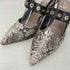 チャールズキース CHARLES & KEITH グロメット スリングバックパンプス レディース 37