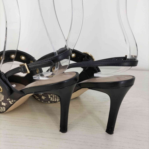 チャールズキース CHARLES & KEITH グロメット スリングバックパンプス レディース 37