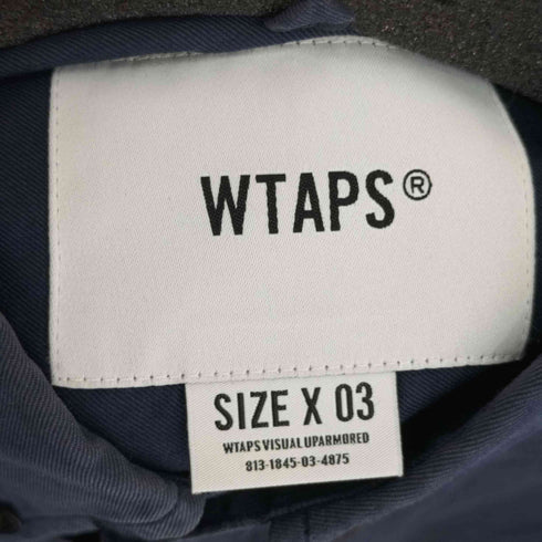 ダブルタップス WTAPS BD LS COTTON TWILL CANCLINI ボタンダウン コットン ツイル 長袖 シャツ メンズ X 03