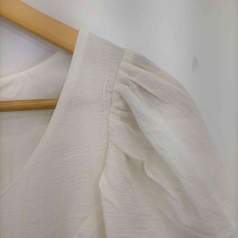 マウジー moussy PUFF SLEEVE CRAPE ドレス レディース 1