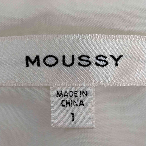 マウジー moussy PUFF SLEEVE CRAPE ドレス レディース 1