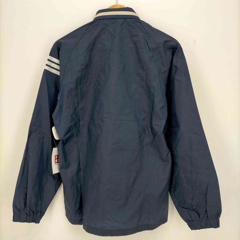 アディダスオリジナルス adidas Originals 70-80s デサント製 トレフォイルロゴ ジップアップナイロンジャケット レディース M