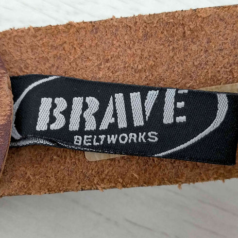 ブレイブ BRAVE Y2K レザー ベルト メンズ 32
