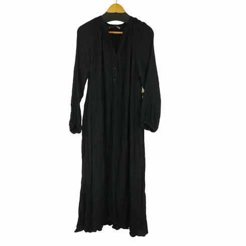 ザラ ZARA LONG VOLUMINOUS DRESS ボリュームスリーブワンピース レディース US M