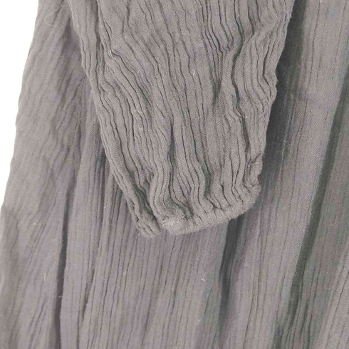 ザラ ZARA LONG VOLUMINOUS DRESS ボリュームスリーブワンピース レディース US M