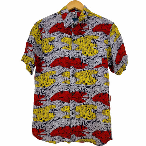 総柄シャツ メンズ import:M