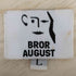 ブロールオーガスト BROR AUGUST ペイント シースルーカットソー セカンドスキン レディース import:L