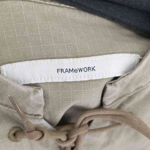 フレームワーク FRAMeWORK レースアップワンピース レディース