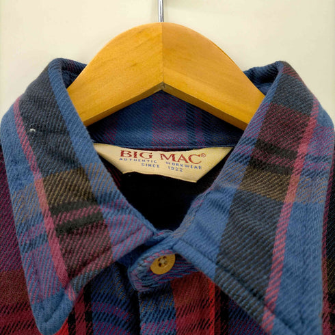 ビックマック BICMAC L/S チェック柄ネルシャツ メンズ JPN:L