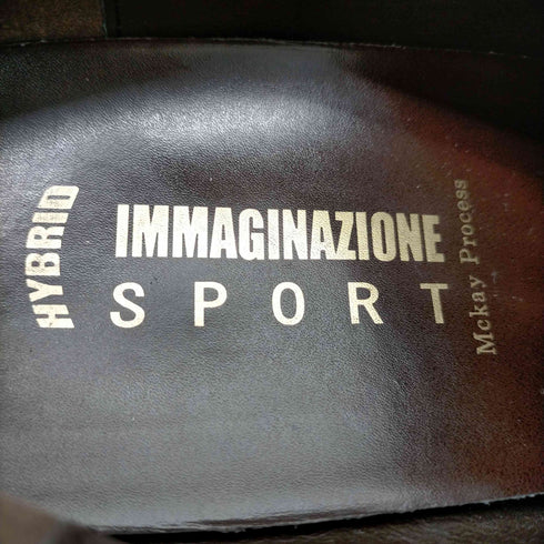 イマジナチオーネ immaginazione sport 外羽根 ストレートチップビジネスシューズ メンズ JPN:26