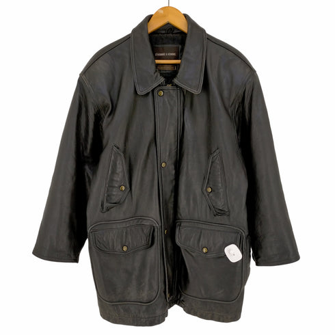 ドムアオム d'homme a homme レザーカバーオール メンズ import:L