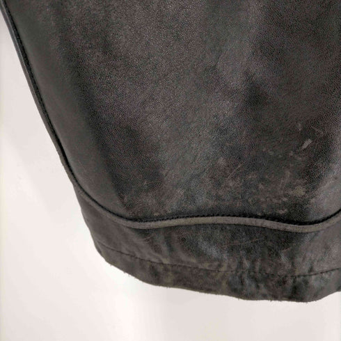 ドムアオム d'homme a homme レザーカバーオール メンズ import:L