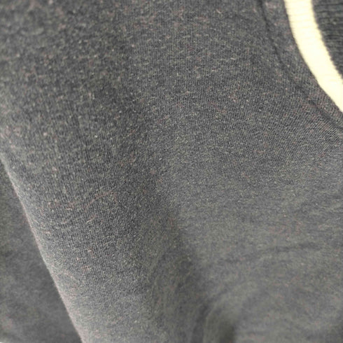 CRABLE SPORTSWEAR カレッジ刺繍 Vネック スウェットベスト メンズ XXL