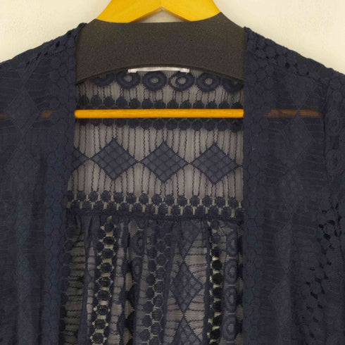 レルビエ LHELBIE CROCHET LONG CARDIGAN/クロシェットロングカーディガン レディース FREE