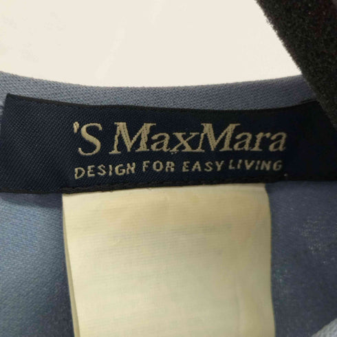エスマックスマーラ S Max Mara ノースリーブ ワンピース レディース 42