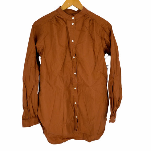 ギャップ Gap SUPERFINE POPLIN バンドカラーシャツ レディース XXS