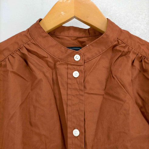 ギャップ Gap SUPERFINE POPLIN バンドカラーシャツ レディース XXS