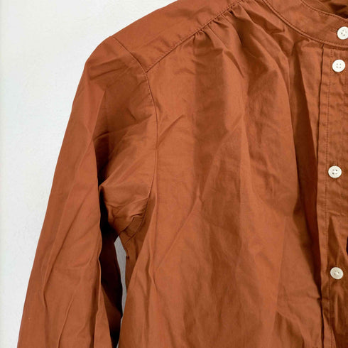 ギャップ Gap SUPERFINE POPLIN バンドカラーシャツ レディース XXS