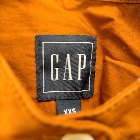 ギャップ Gap SUPERFINE POPLIN バンドカラーシャツ レディース XXS