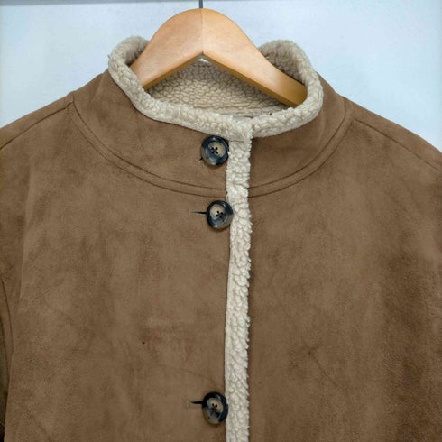 エルエルビーン L.L.Bean 00S スタンドカラー 裏ボア フェイクムートンコート レディース import:XL